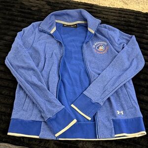 Under Armour Women's Varsity Jacket in Blue